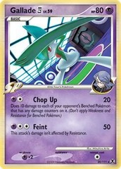 Gallade E4 - 20/111 (DPPt Rising Rivals) - Holo Rare Cutting Edge Deck Exclusive